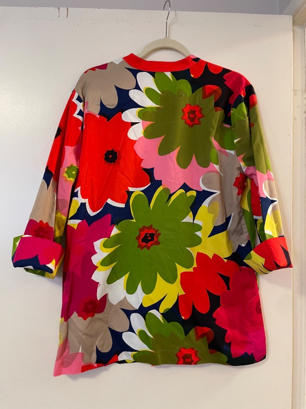 Trina Turk FLORIDA TOP Tunic - L - Picture 5 of 11